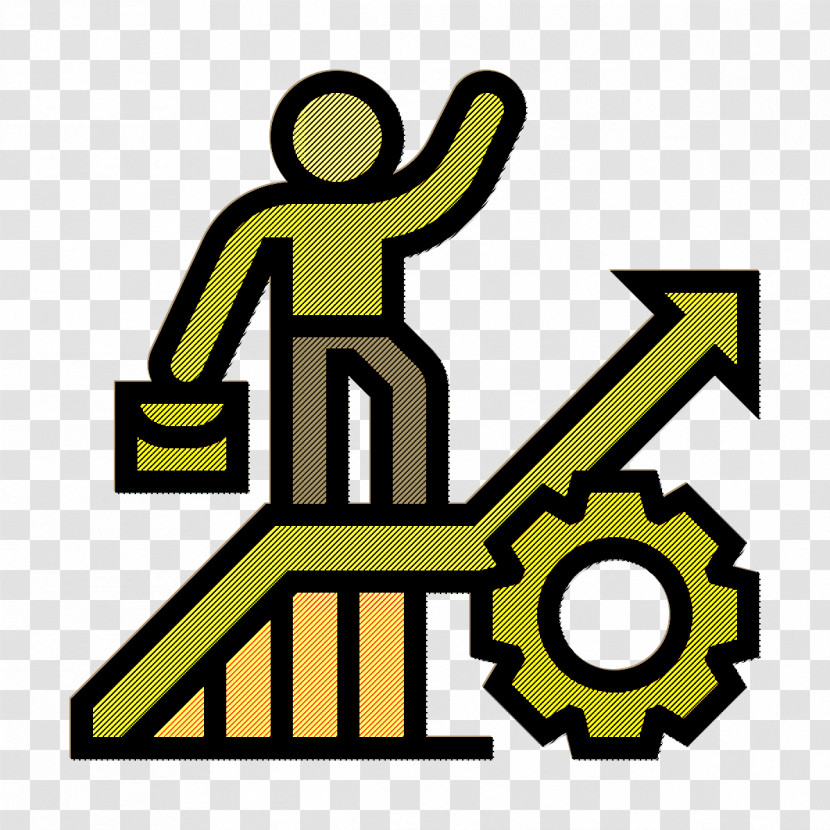 Growth Icon Increasing Icon Business Strategy Icon Transparent PNG
