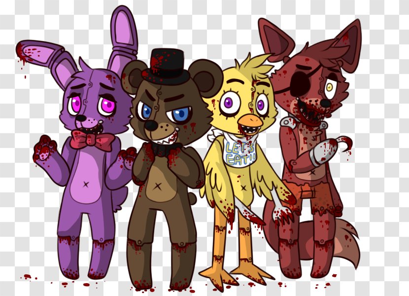 Five Nights At Freddy's 2 Animatronics Game T-shirt - Steam Transparent PNG