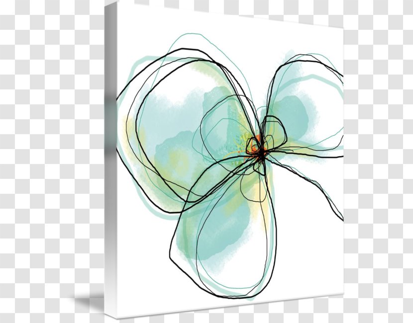 Green Gallery Wrap Canvas - Invertebrate - Glass Transparent PNG