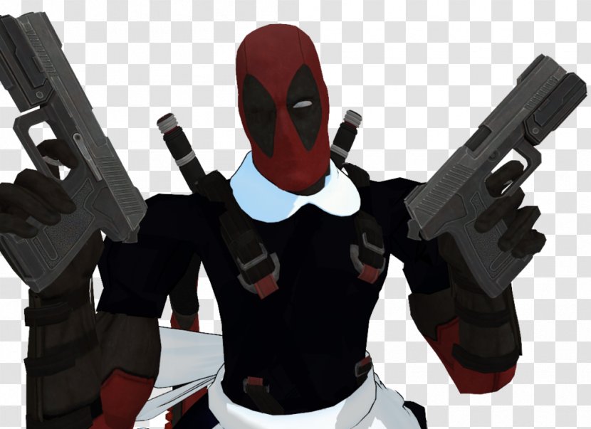 Deadpool French Maid Character Dress Sweater Transparent PNG