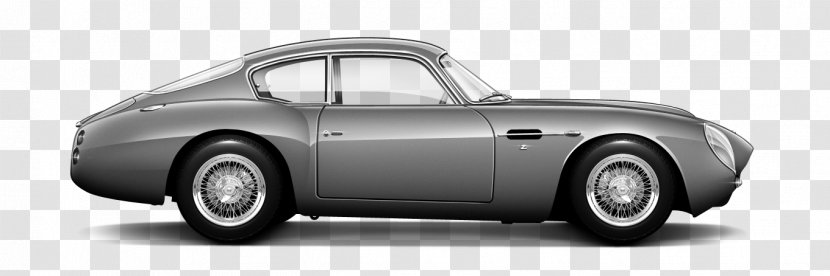Aston Martin DB4 GT Zagato Sports Car - Compact Transparent PNG