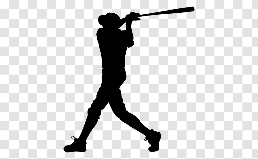 Baseball Field Batter Sport Batting - Silhouette Transparent PNG