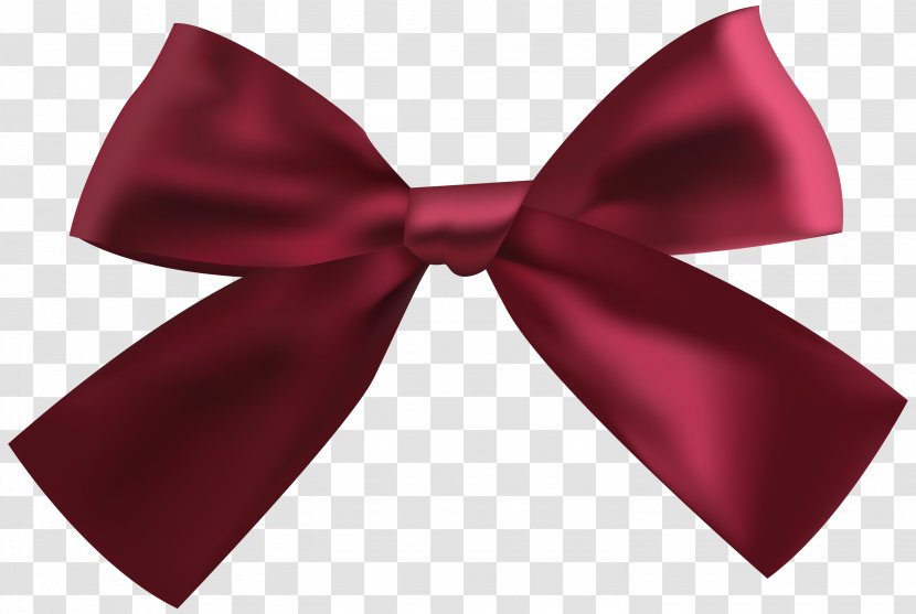 Awareness Ribbon Red Clip Art - Bow Tie Transparent PNG