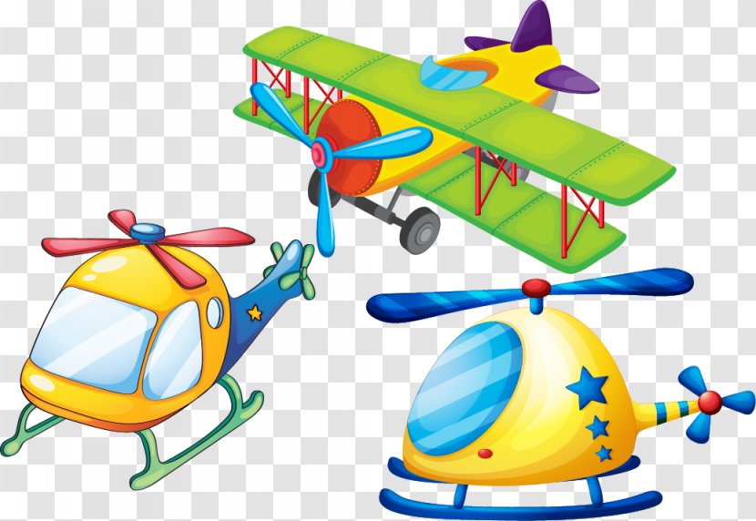 Helicopter Flight Drawing Illustration - Vector Material Transparent PNG