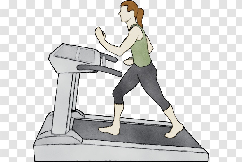 Exercise Machine Cartoon Exercise H&m Transparent PNG