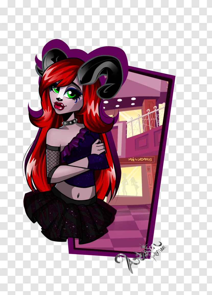 DeviantArt Monster High Artist - Watercolor - Faun Transparent PNG