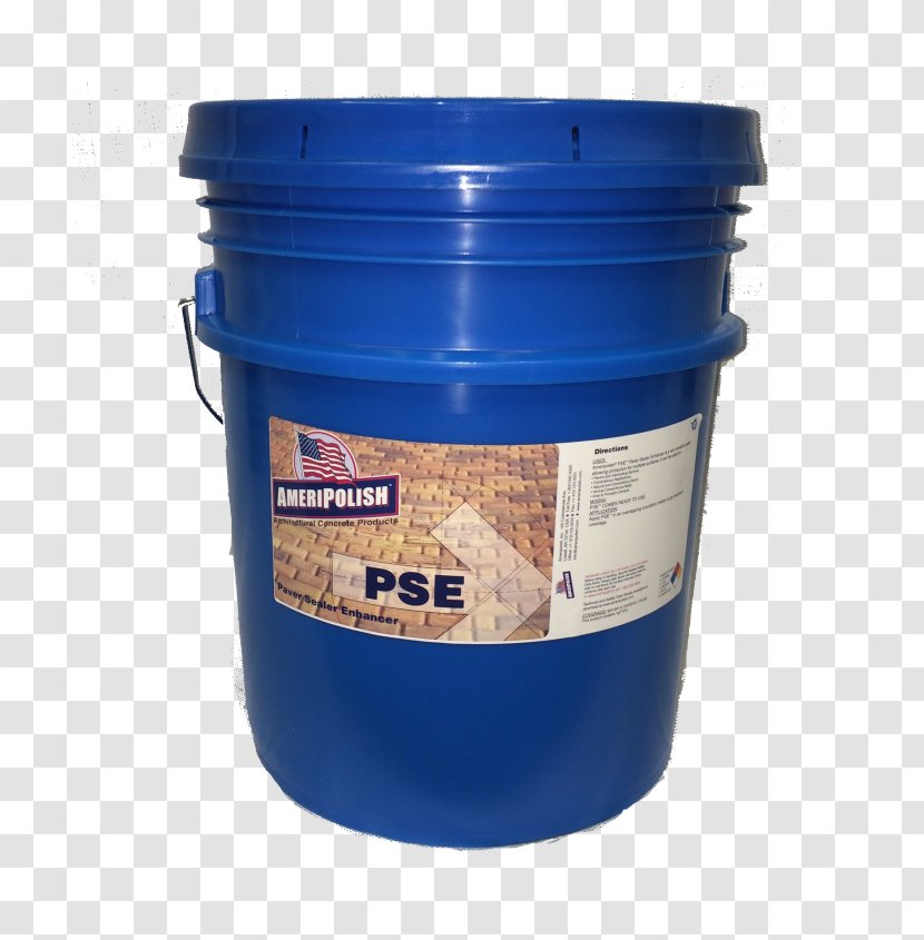 Ameripolish EZ-Kut Grinding Agent Concrete Densifier Floor - Cobalt Blue - Surface Supplied Transparent PNG