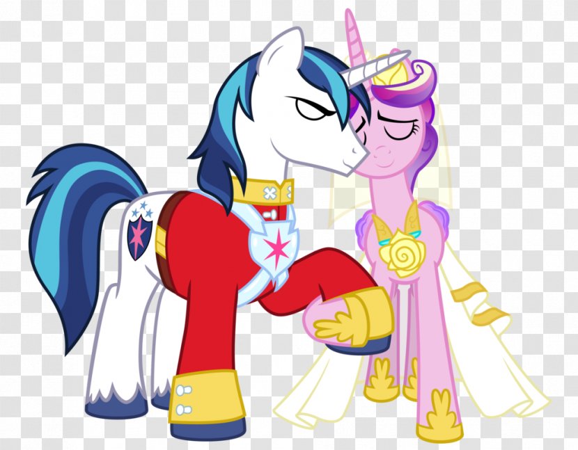 Princess Cadance My Little Pony Horse DeviantArt - Heart - Shining Vector Transparent PNG