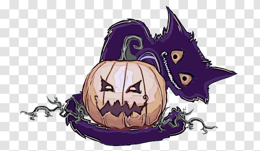 Purple Witch Hat Transparent PNG