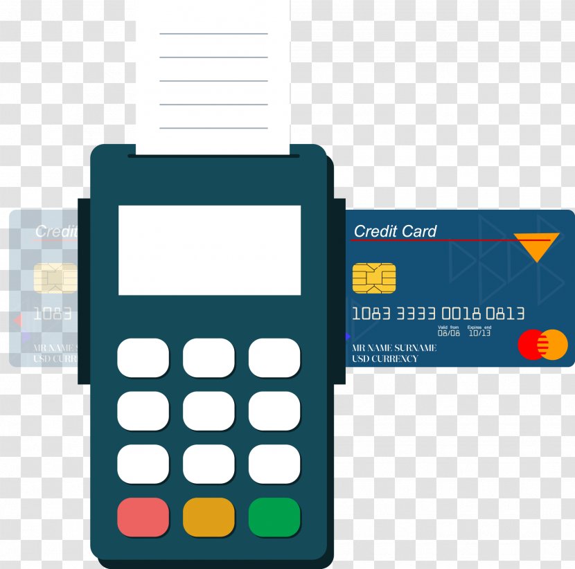 Credit Card Flat Design Graphic Icon Transparent PNG
