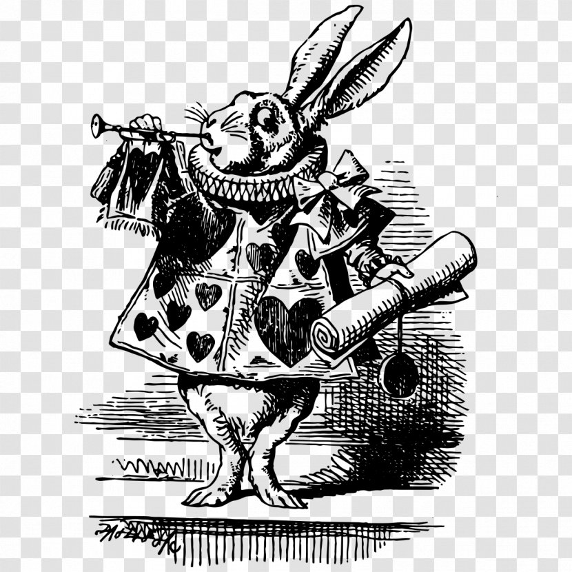 Alice's Adventures In Wonderland White Rabbit Through The Looking-Glass, And What Alice Found There Mad Hatter Mock Turtle Transparent PNG
