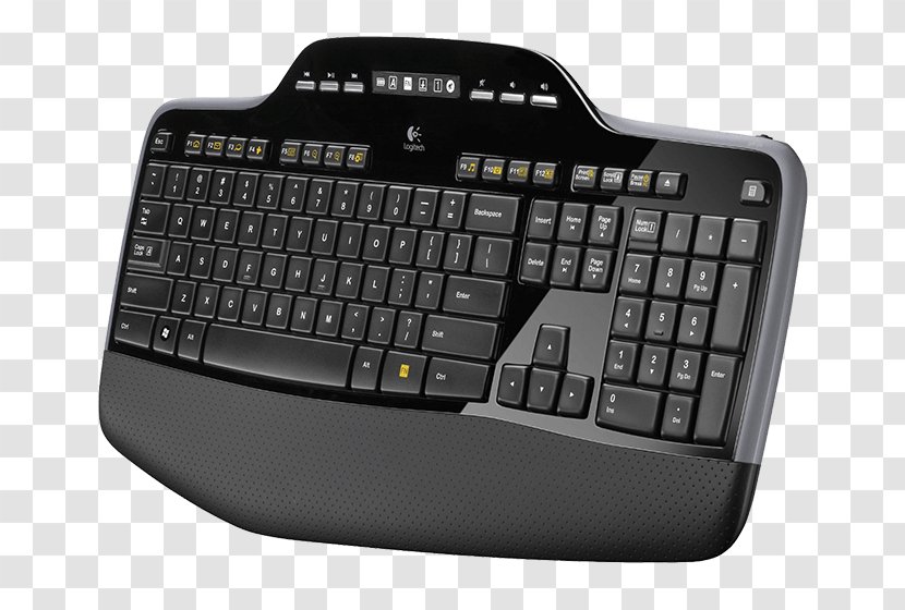 Computer Keyboard Mouse Wireless Logitech Unifying Receiver - Technology - And Transparent PNG