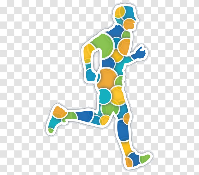 Sport Drawing Triathlon Running - Area - Point Massage Physical Therapy Muscle Transparent PNG