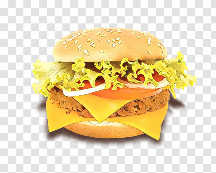 Hamburger - Cheeseburger - Breakfast Sandwich Bun Transparent PNG