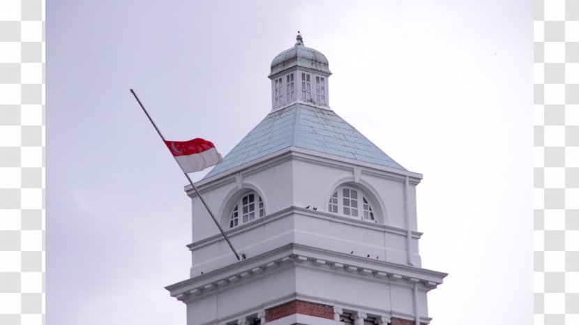 Central Fire Station, Singapore Steeple Facade Roof - Sky - Sabah Flag Image Transparent PNG