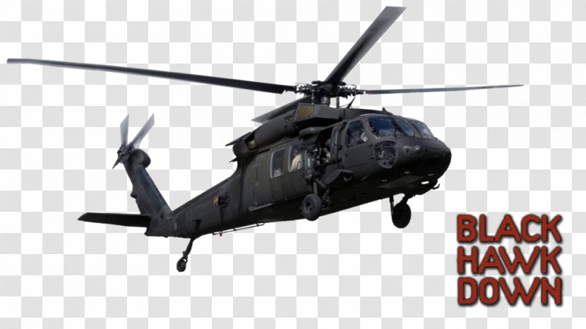 Sikorsky UH-60 Black Hawk Military Helicopter Aircraft S-70 Transparent PNG