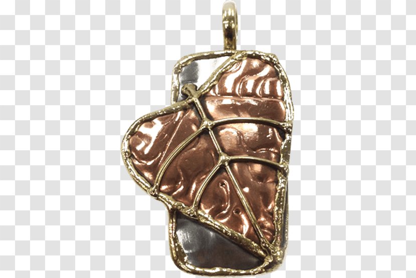Locket Silver Metal Necklace Jewellery - Bronze - Leaf Pendant Transparent PNG