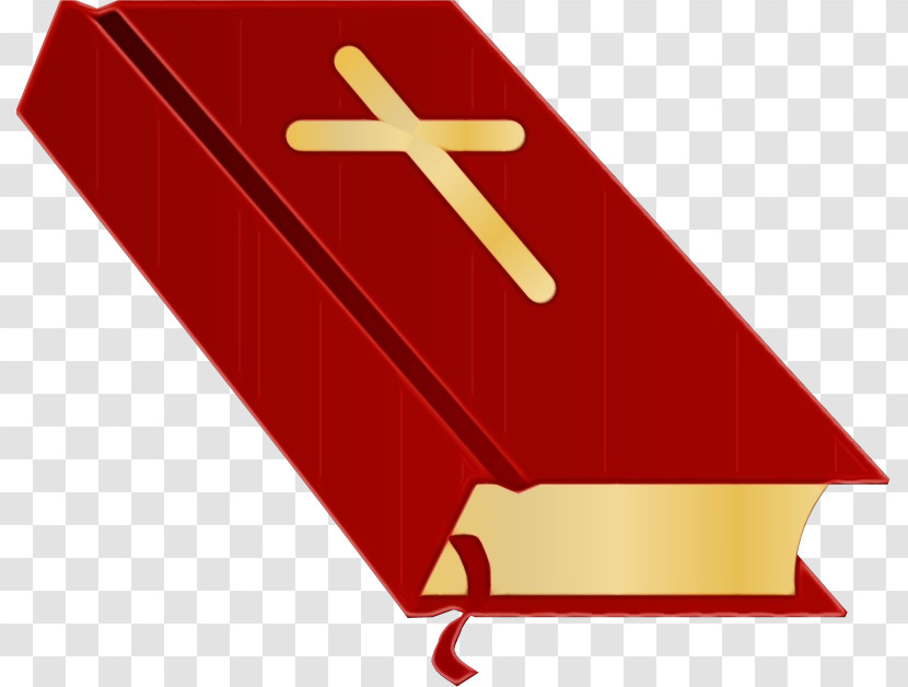 Red Line Logo Symbol Cross Transparent PNG