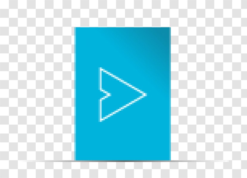 Logo Line Angle Brand - Teal Transparent PNG