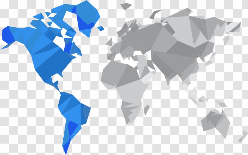 World Map Earth Starbucks - Blue Transparent PNG