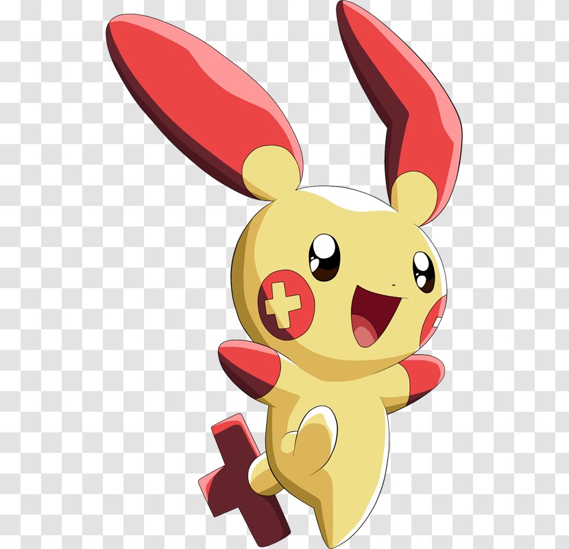 Plusle Pokémon Kirlia Rabbit Pokemon Black & White - Watercolor Transparent PNG