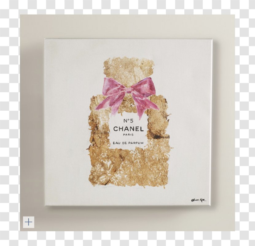 Chanel No. 5 Coco Perfume Canvas Print Transparent PNG