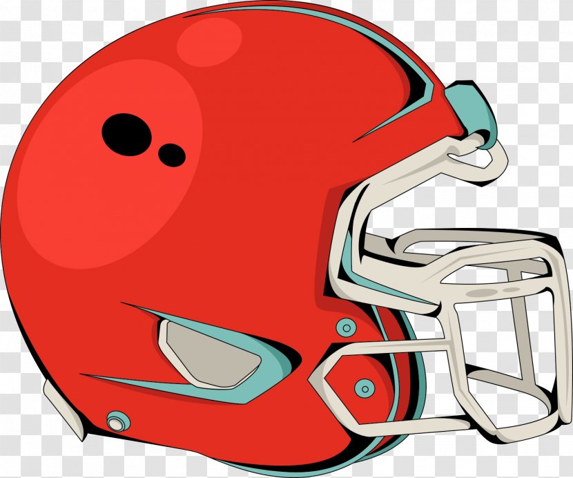 American Football Helmets Illustration Motorcycle - Bicycles Equipment And Supplies - Helmet Transparent PNG