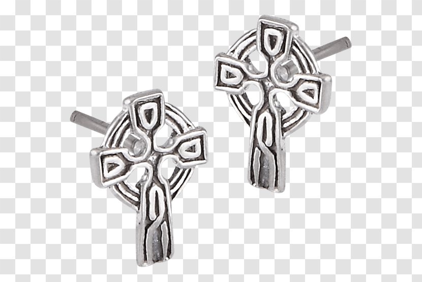 Celtic Knot Earring Cross Celts - Jewelry Making - Axe Drawing Transparent PNG