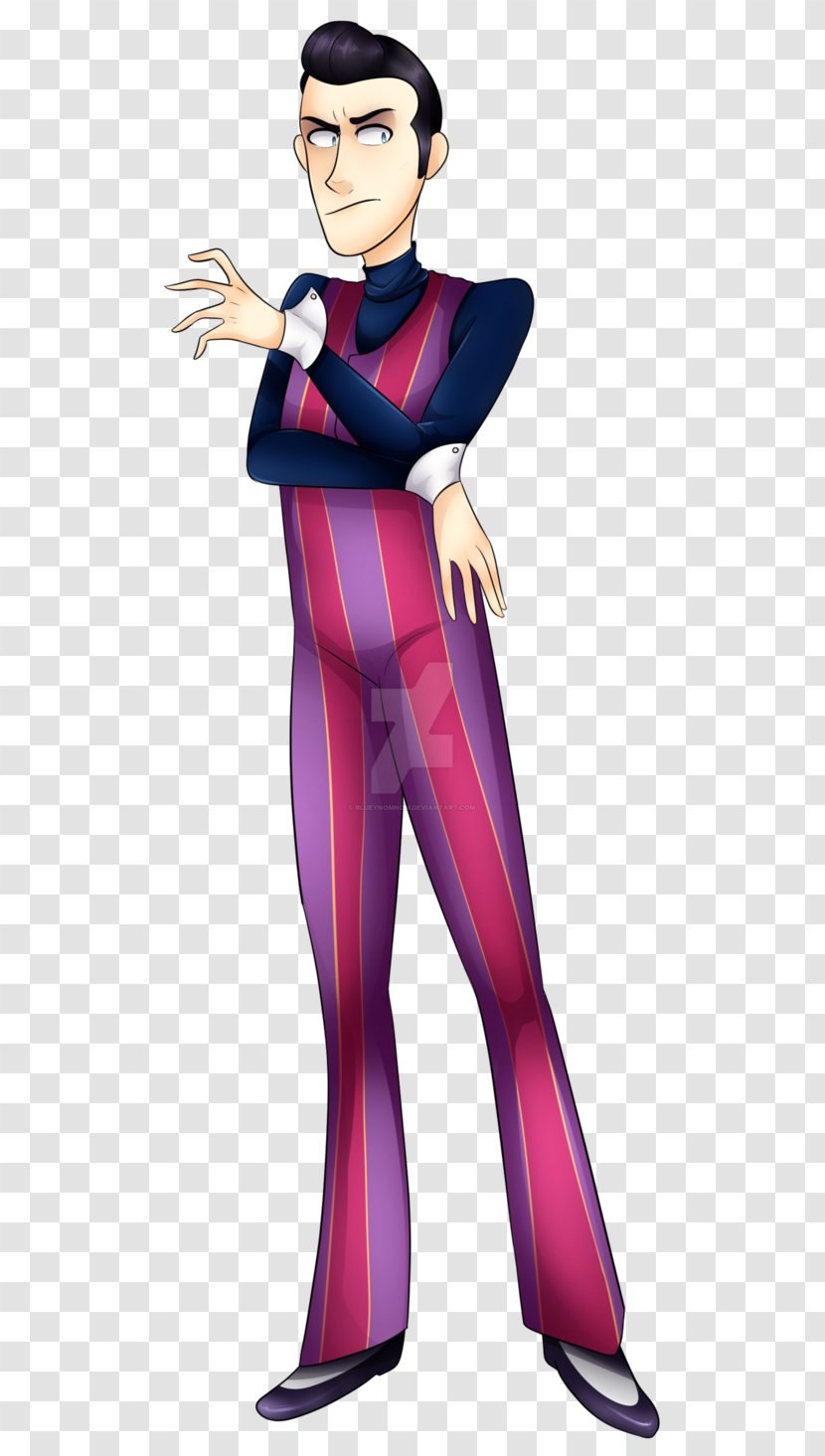 Robbie Rotten LazyTown Drawing DeviantArt - Purple - Cartoon Transparent PNG