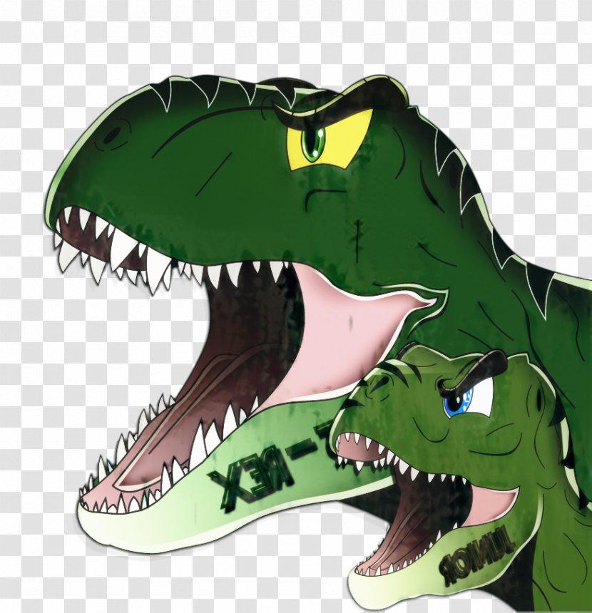 Dinosaur Cartoon - Tyrannosaurus Rex - Reptile Mouth Transparent PNG