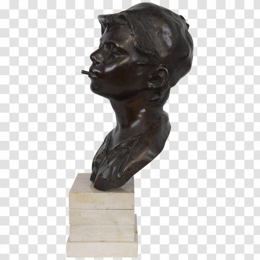 Bronze Sculpture Classical Bust - Classicism - 20 Century Transparent PNG