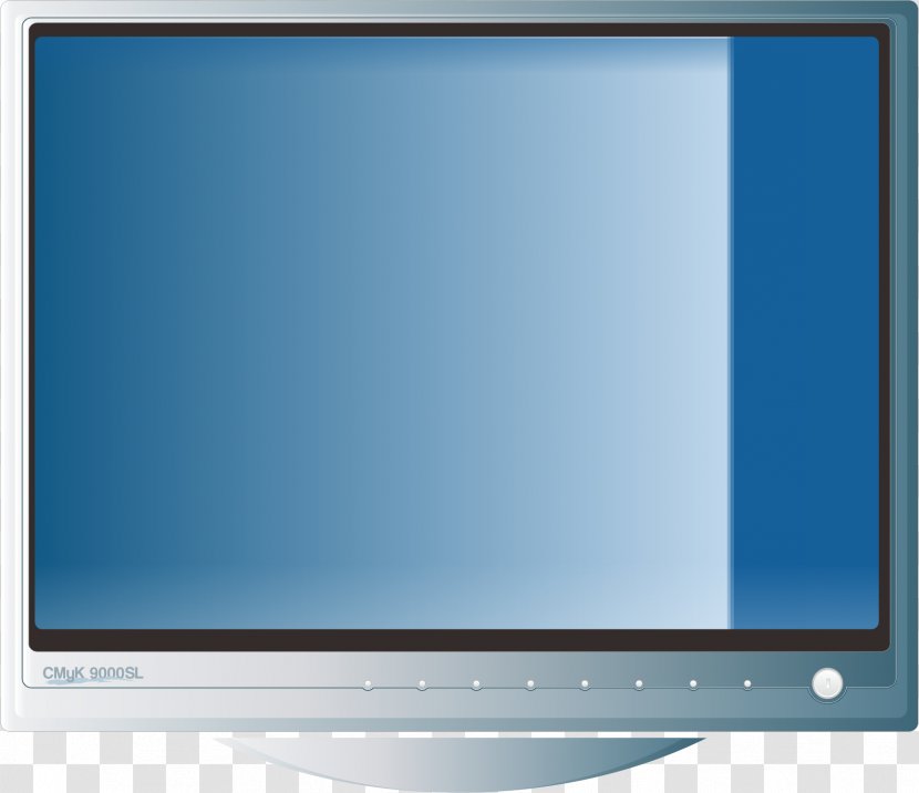 Television Set Computer Monitors LED-backlit LCD Laptop - Flat Panel Display - Vector Element Transparent PNG
