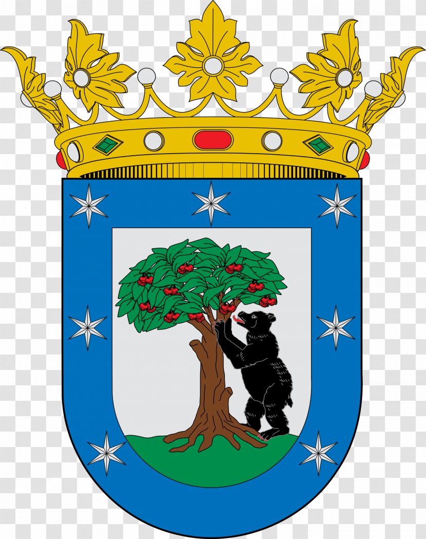 Coat Of Arms Madrid Becerril De La Sierra Puebla Albortón Escutcheon - Deer - City Transparent PNG