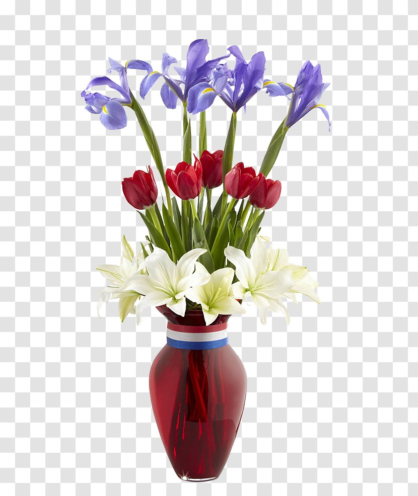 Tulip Flower Bouquet FTD Companies Blue - Arranging - Lily Arrangement Transparent PNG
