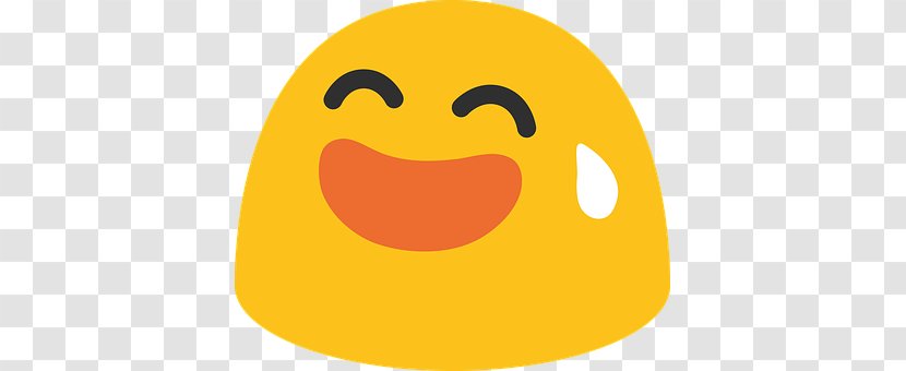 Emoji Smile Face Perspiration Mouth Transparent PNG