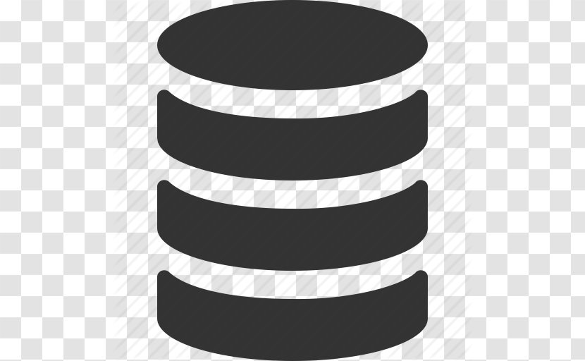 Black Brand White Font - Server Storage Icon Transparent PNG