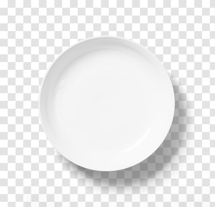 Plate Tableware Circle - Dishware - White Dish Transparent PNG