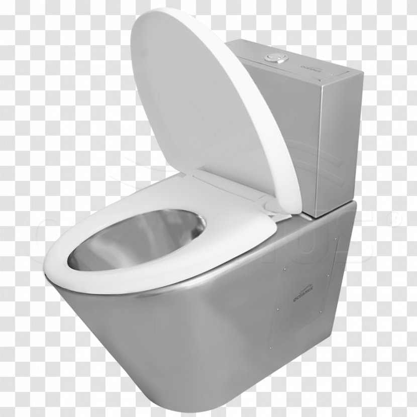Flush Toilet Plumbing Fixture Stainless Steel - Fixtures Transparent PNG