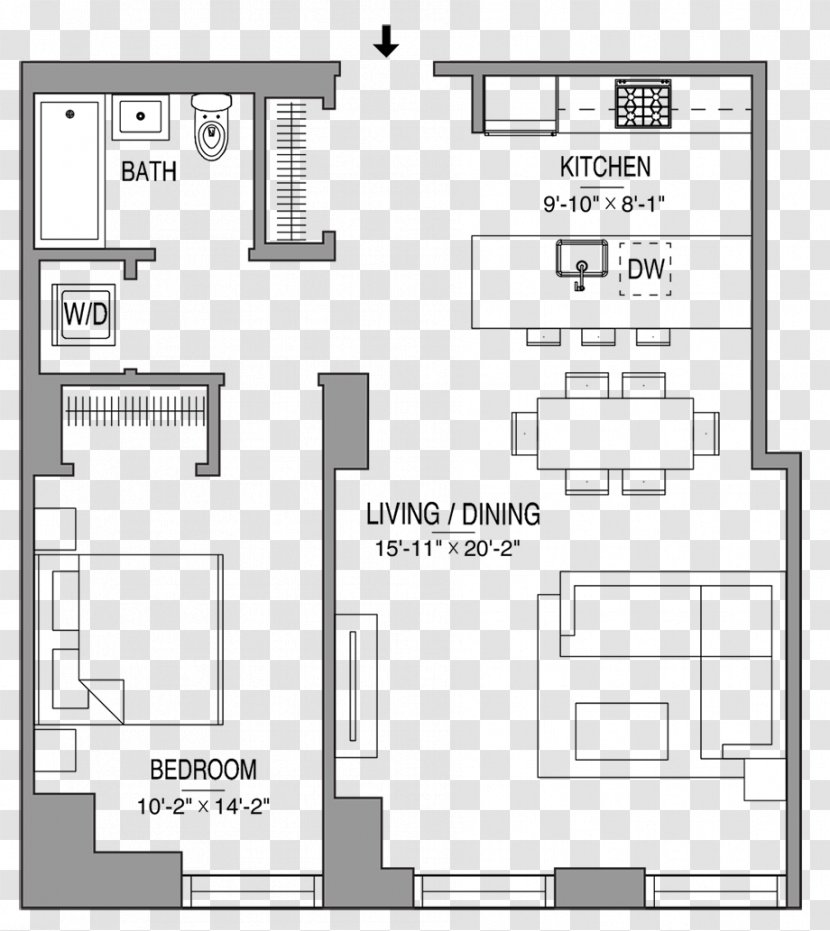 Floor Plan Paper Prefabricated Home House - Drawing Transparent PNG