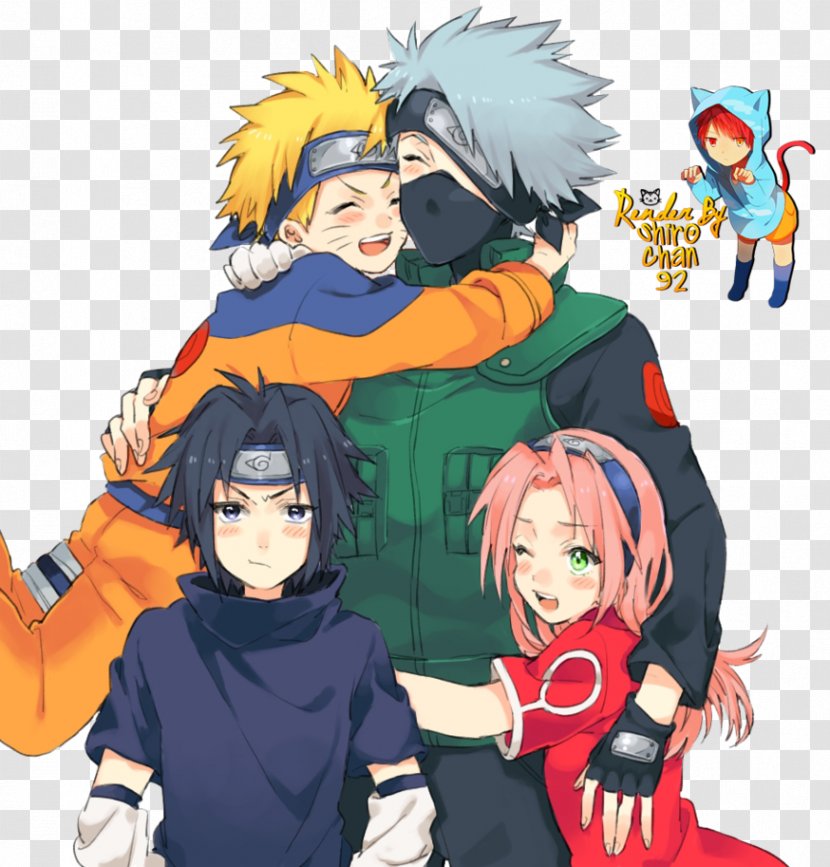 Sakura Haruno Sasuke Uchiha Kakashi Hatake Naruto Uzumaki Itachi - Watercolor Transparent PNG