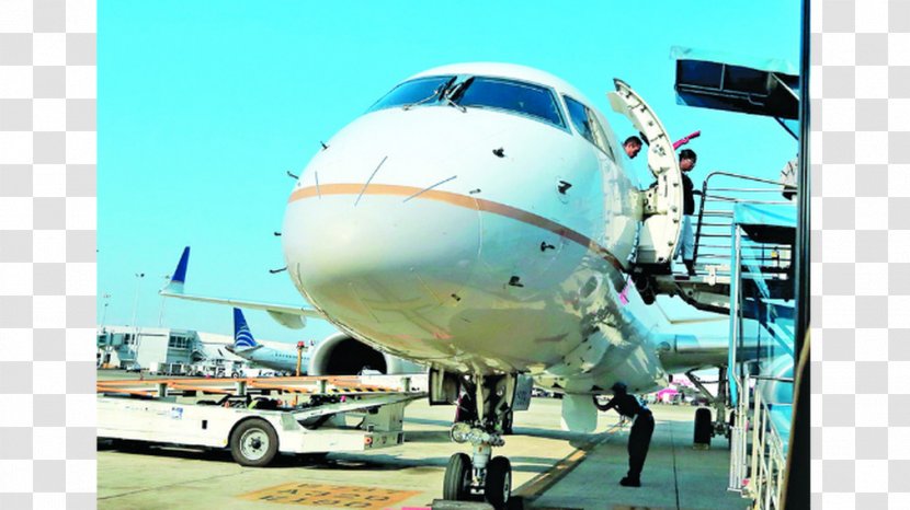 Wide-body Aircraft Airbus Air Travel Airline - Engine Transparent PNG