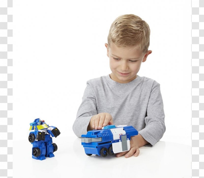 Transformers: Rescue Bots Toy Optimus Prime Playskool Heroes Transformers Capture Claw Chase - Autobot Transparent PNG