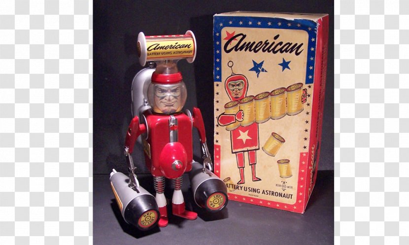 Tin Toy Retro Style Retrofuturism Robot - Water Gun - Astronaut Transparent PNG