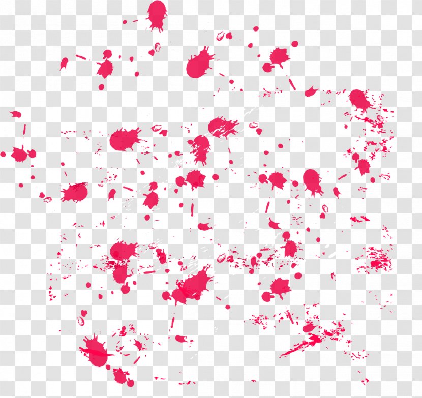 Watercolor Painting Spray - Paint - Color Ink Droplets Transparent PNG
