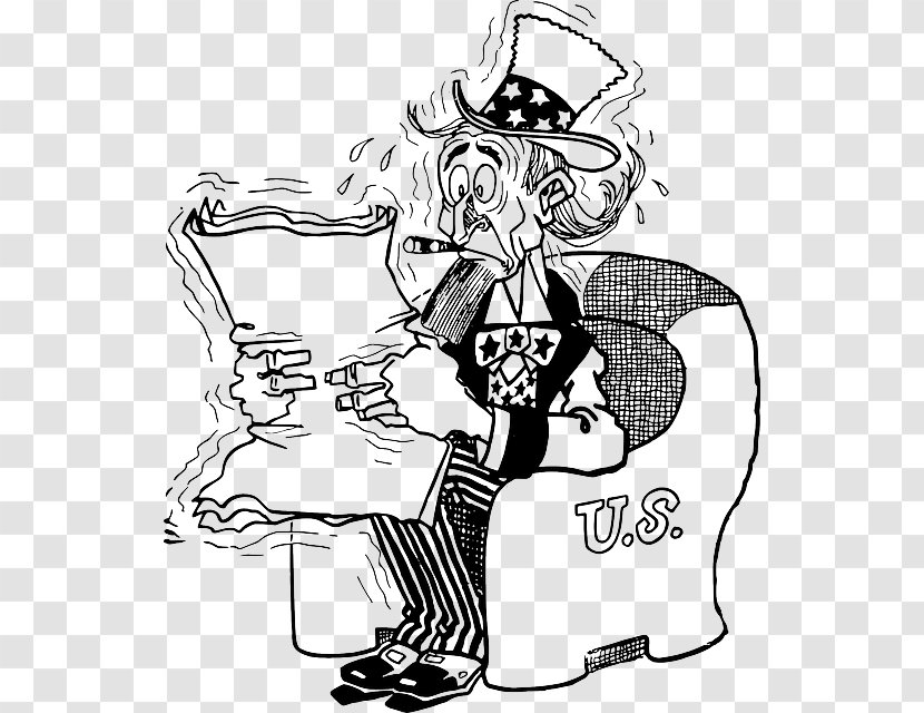 United States Uncle Sam Clip Art - Monochrome Photography Transparent PNG