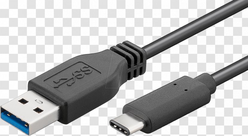 USB-C Electrical Cable USB 3.1 Connector - Usbc Transparent PNG