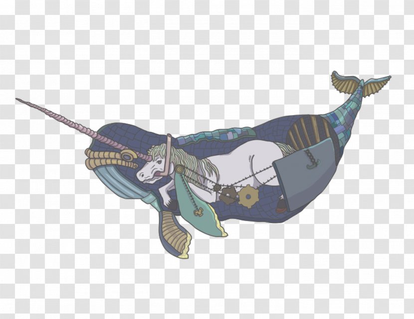 Narwhal Unicorn Painting Image Art - Fine Arts Transparent PNG