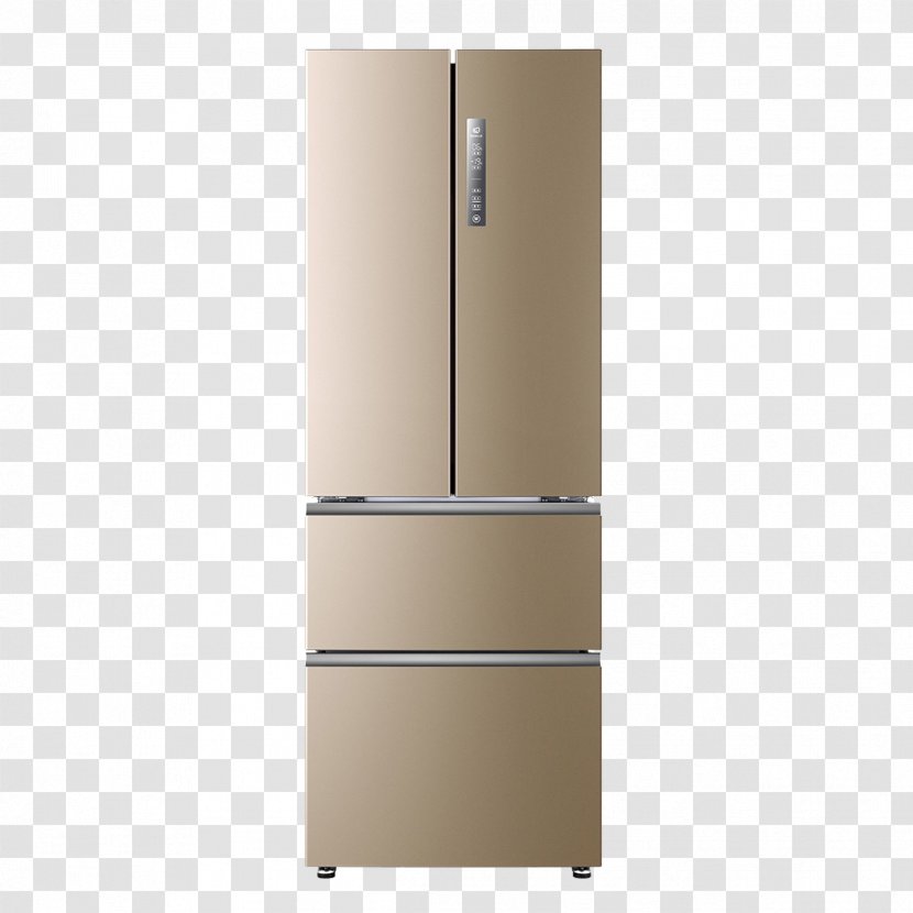 Refrigerator Champagne Home Appliance Door - Major - Four Transparent PNG