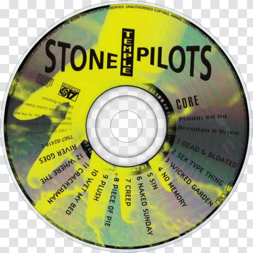 Compact Disc Core Stone Temple Pilots Album Purple - Heart Transparent PNG