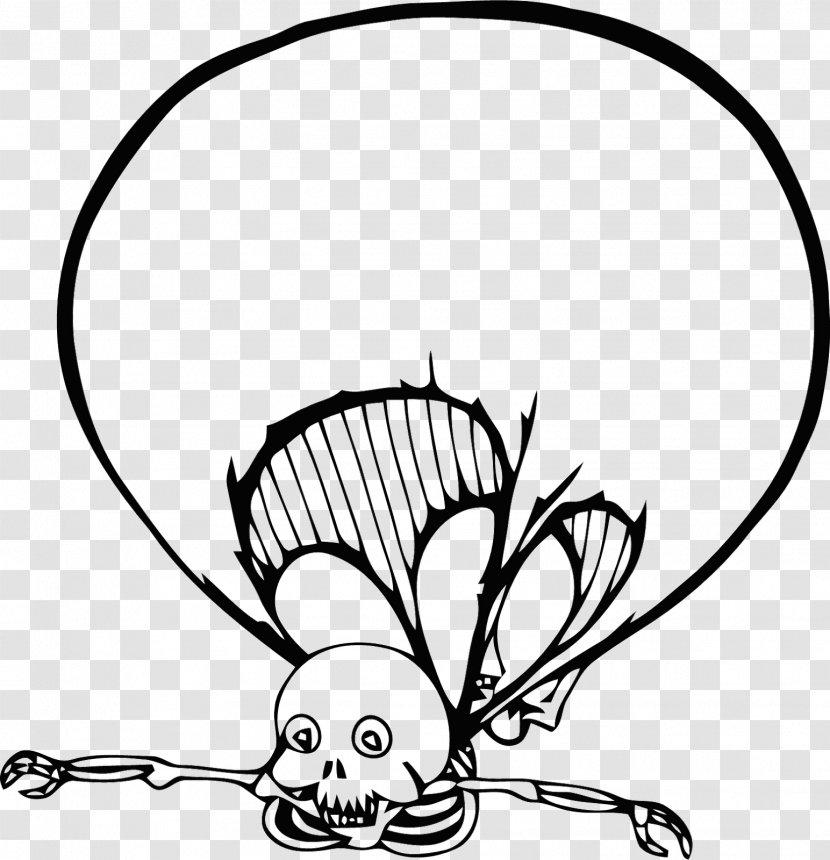 T-shirt Parachuting Parachute Skydiver Clip Art - Artwork Transparent PNG